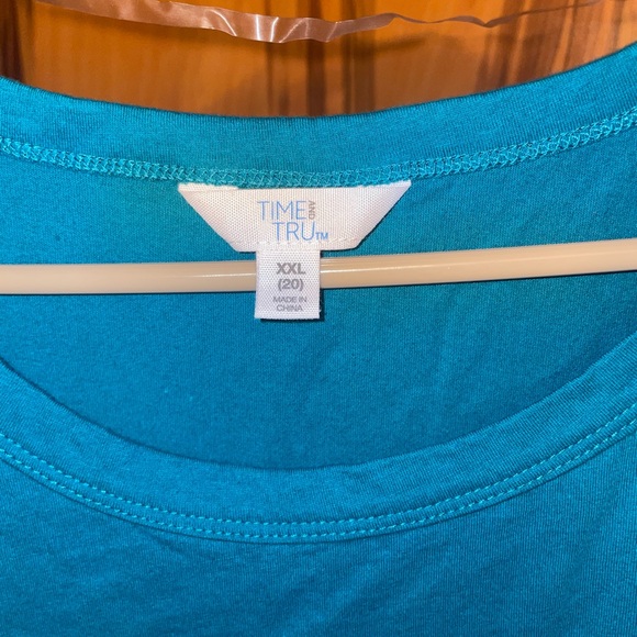 Time and Tru Teal Dress - Picture 2 of 2